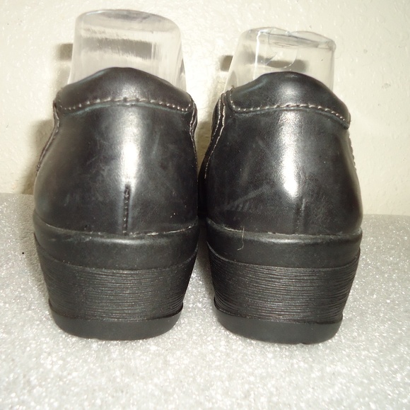 Earth Origins Women's Black Leather Flats Size 8 1/2 - Picture 8 of 11